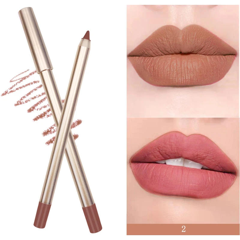 Description Picture 6 of itemBIVANFE Cruelty Free Vegan Private Label Cosmetics Makeup Dark Brown Matte Waterproof Creamy Lipliner