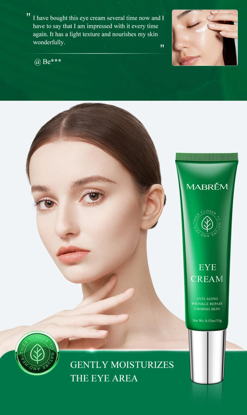 Description Picture 6 of itemMABREM Rich delicate eye cream Bright detailed Anti-Puffiness Anti Dark Circle Remove wrinkles Soft Moisturizing Eye cream 15g