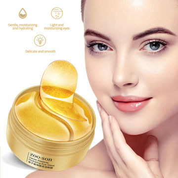 Gold Caviar Moisturizing Crystal Collagen Eye Mask Nourishing Wrinkle Patches Eye Tightening Contours Improving Eye Lines Care