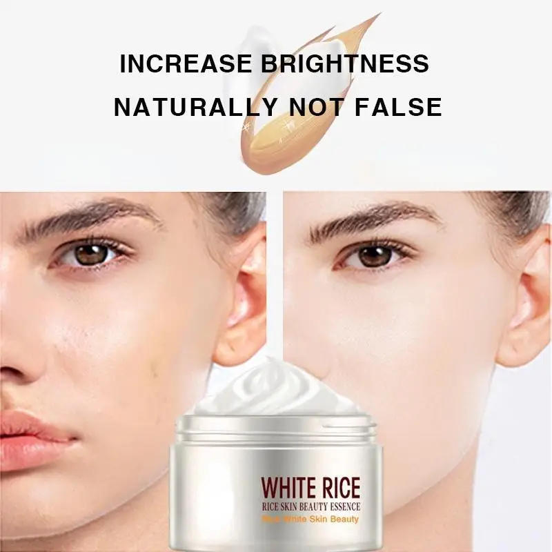 Description Picture 4 of itemWhite Rice Whitening Cream for Face Anti Aging Remove Wrinkles Nourishing Moisturizing Brightening Facial Cream Face Skin Care