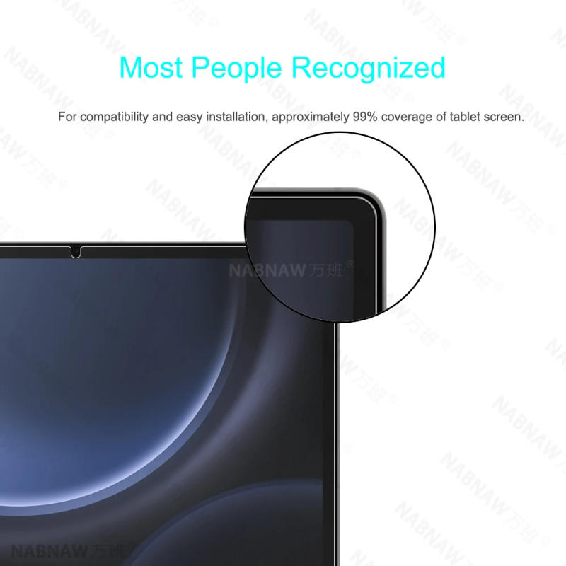 Description Picture 5 of item2 Pieces HD Scratch Proof Screen Protector Tempered Glass For Samsung Galaxy Tab S9 FE 10.9-inch SM-X510 X516B Protective Film