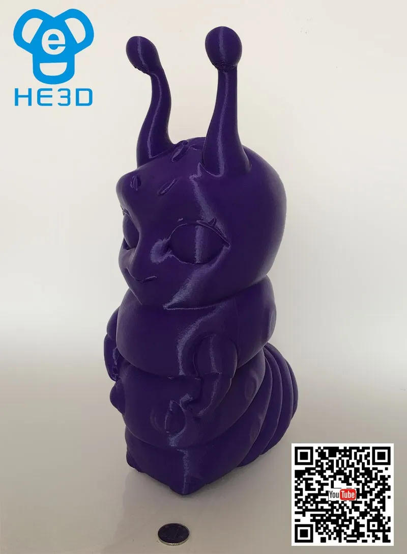 Description Picture 5 of itemHE3D NEWEST reprap K280 delta 3D printer Heat bed Auto level Large size 280mm in diameter 600mm in height support multi material