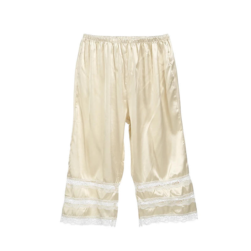 Description Picture 3 of itemWomen's Lady Breathable Satin Panties Short Lingerie Briefs Underwear Pettipants S-XL