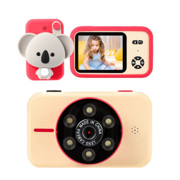 AI Intelligent Mini Children Camera 1080P HD Video 2.4'' Dual Lens Digital Recorder Vlog Cam Toy for Girl Boy Fotografica Gift