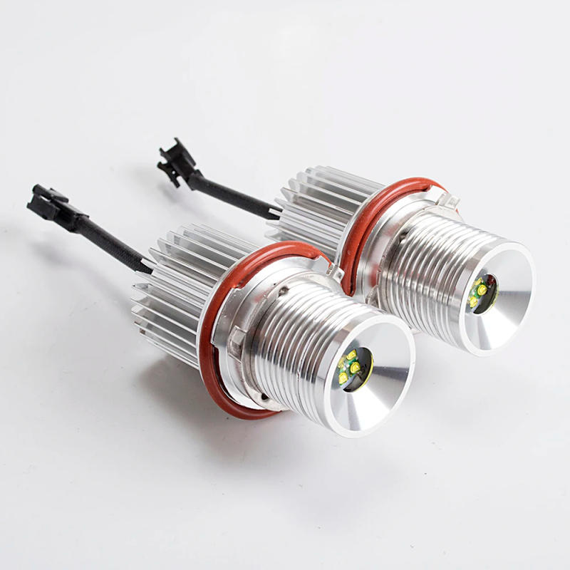 Description Picture 4 of itemhippcron Angel Eyes for E65 E87 E39 E60 E61 LED Marker 2*20W 40W LED Chips White/Blue/Yellow