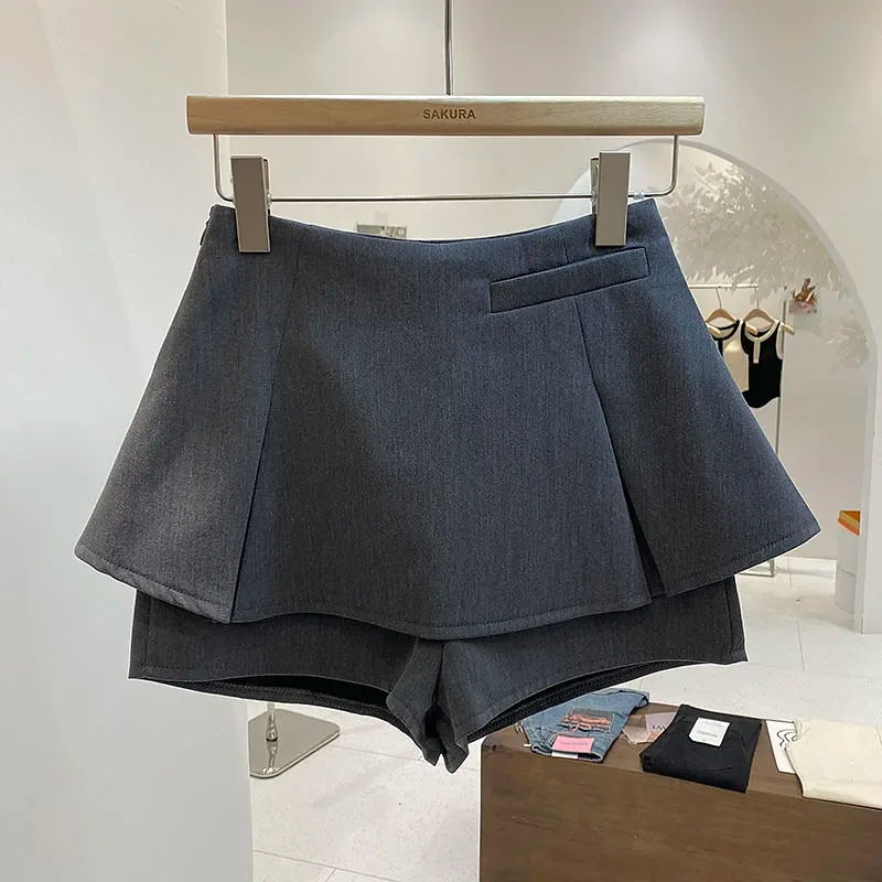 Women Black Skirts High Waisted