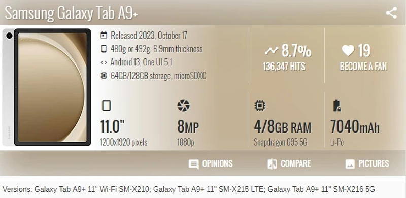 Description Picture 2 of item3PCS for Samsung galaxy tab A9+ A9 plus 11'' 8.7'' Tempered Glass screen protector protective tablet film HD Antiscratch