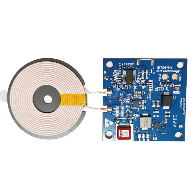 Description Picture 6 of item20W 22W Car Wireless Charging Mobile Phone Wireless Charger Module with Three Coil Transmission End 24V 12V Wide Voltage