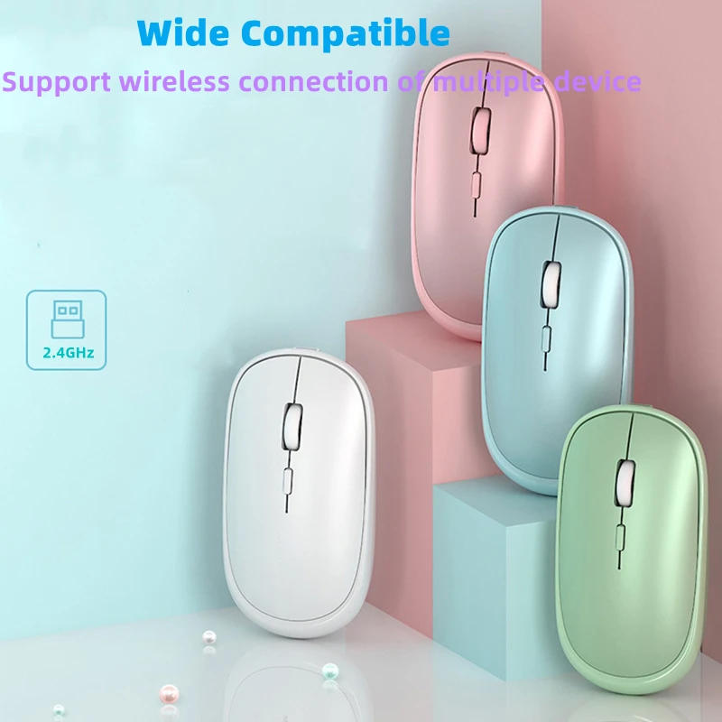 Description Picture 3 of item2.4 Ghz USB Wireless Mouse Silent Ergonomic Computer For Mac Tablet Macbook Air Laptop Notebook PC USB Gaming Mouse Home Office