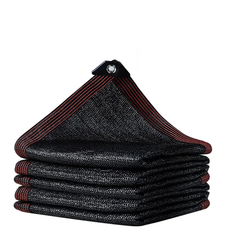 Description Picture 2 of item12-pin Black Sunshade Net Anti-UV Awning Greenhouse Sun Protection Net Outdoor Garden Balcony Swimming Pool Cover Shades 85%