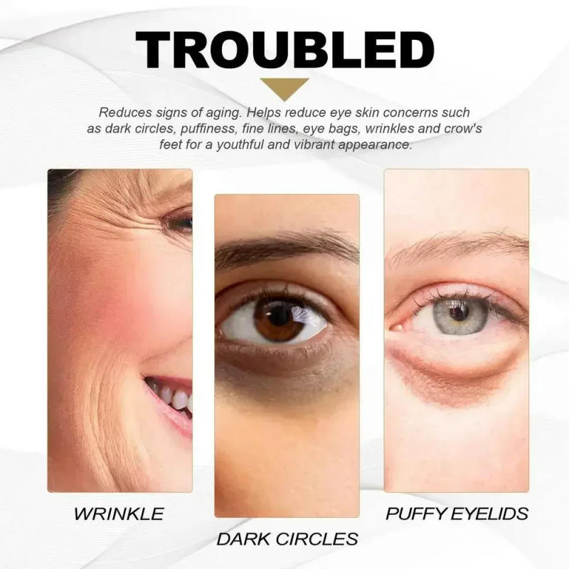 Description Picture 6 of itemUnder-eye Cream Eye Essence Cream Eye Care Lifting Cream Lighten Fine Lines Reduce Dark Circles And Puffiness