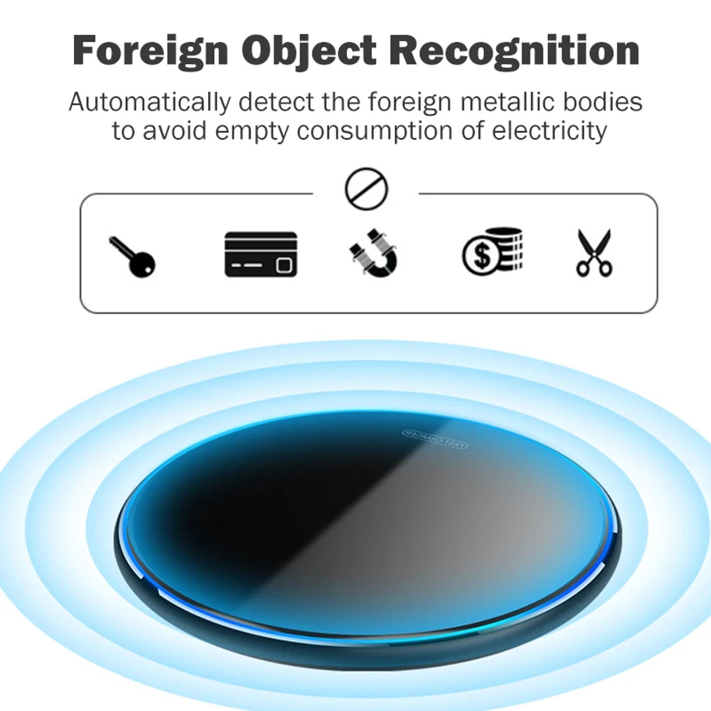 Description Picture 4 of item15W Qi Fast Wireless Charging for Ulefone Armor 17 Pro Universal Wireless Charger Pad for Armor 17 Pro