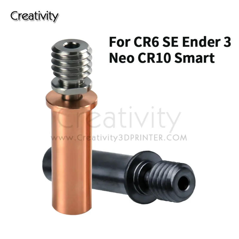 Description Picture 3 of itemUpgrade CR6 SE Bimetal Heatbreak Improved Nano Coated Throat For CR-6 Max/CR-5 PRO Ender 3 V2 Neo/Ender 3Neo 3d Printer Hotend