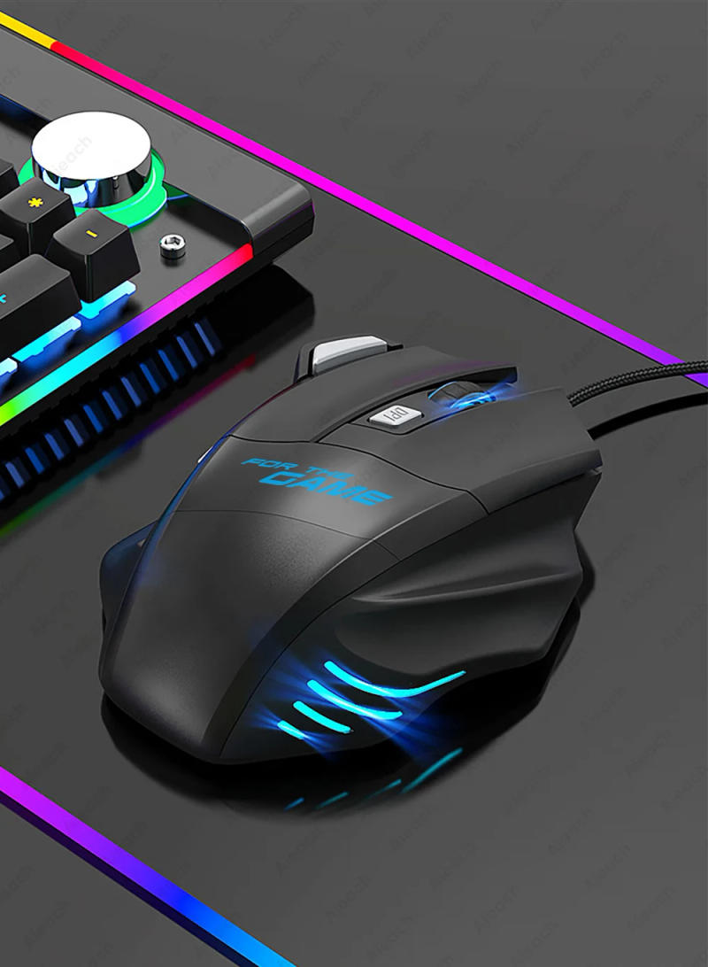 Description Picture 3 of itemGaming Esports Mouse 3200 DPI 7 Keys Game Mouse RGB Light Ergonomic Wired Game Mouse For Computer PC Laptop Accessories Mice