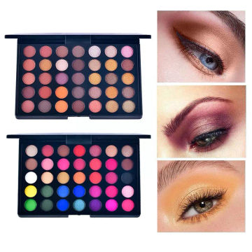 40 Colors Matte Eyeshadow Palette Glitter Eye Shadow Waterproof Up Make Fashion Women Long Lasting Shimmer Makeup Beauty Pa X2f3