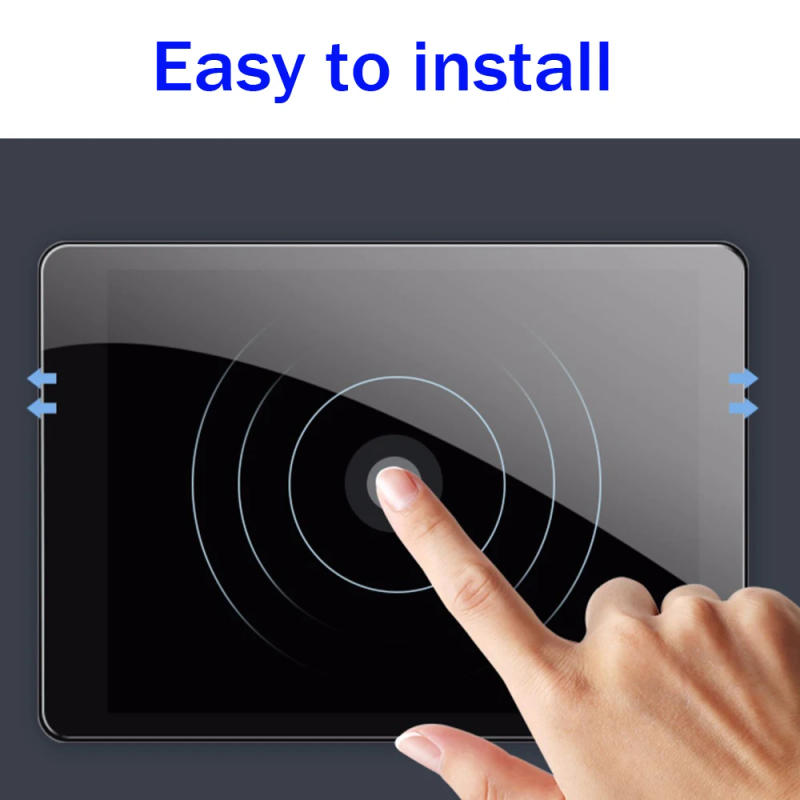 Description Picture 3 of item2PCS for Samsung galaxy tab S4 10.5 SM-T830 SM-T835 Tempered glass screen protector 2.5D 9H 0.33 tablet front cover film