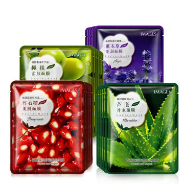 20Pcs Face Mask Sets Fresh Fruit Face Care Sheet Masks Hydrating Anti-aging Oil Control Acne Treatment Facial Mask Skin Care Set