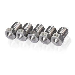 1set V6 Hotend 1.75mm Stainless Steel Nozzle for Replacement V5 V6 Nozzle 3D Printer Parts 0.2/0.3/0.4/0.5/0.6mm