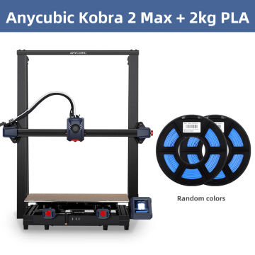 ANYCUBIC Kobra 2 MAX FDM 3D Printer 500mm/s Maximum Print Speed Large Build Size with 500*420*420mm