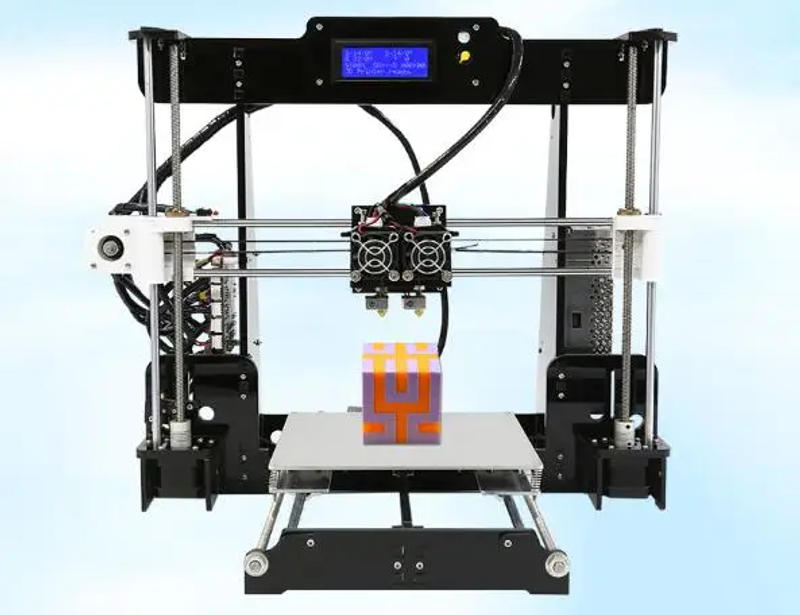 Description Picture 3 of itemNew dual nozzle 3d printer A8-M dual color high precision stereo home desktop industrial grade DIY kit