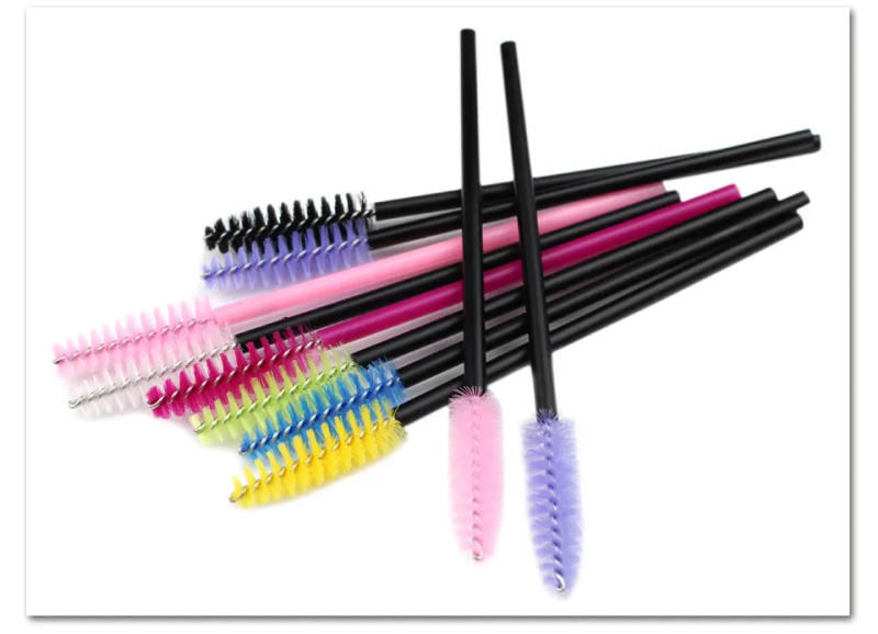 Description Picture 3 of item25pcs Disposable Eyelash Brushes Eyebrow Brush Mascara Wands Applicator Spoolers Eye Lashes Cosmetic Makeup Tools Eye Brow Brush