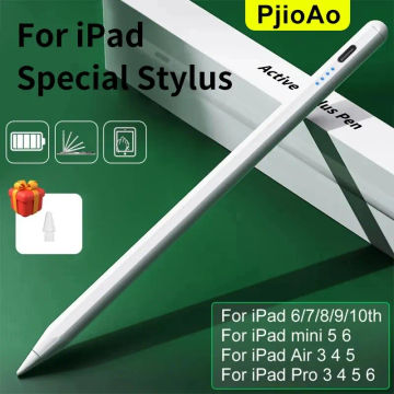 PjioAo For iPad Pencil Palm with Rejection Tilt,for Apple Pencil 2 1 Stylus Pen iPad Pro 11 12.9 Air 4/5 7/8/9/10th 6 2018-2022