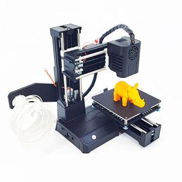 EasyThreed K9 Mini 3D Printer Easy to Use Entry Level  Gift 3D Printer FDM TPU PLA Filament 1.75mm Black