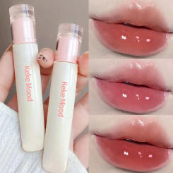 Moisturizing Plumping Lip Gloss Waterproof Lasting Non-stick Cup Hydrating Lip Glaze Crystal Mirror Liquid Lipstick Lips Care