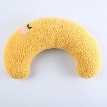 Pet Sleeping Pillow Ultra Soft Fluffy Dog Cat U-shaped Pillow Calming Toy Pet Supplies