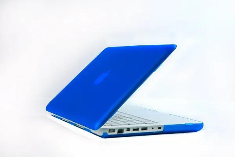 Description Picture 3 of itemNew Rubberized Frosted Matte Cover Case Sleeve For Apple Macbook White MC516 MC207 A1342 Laptop Bag Free Keyboard Cover