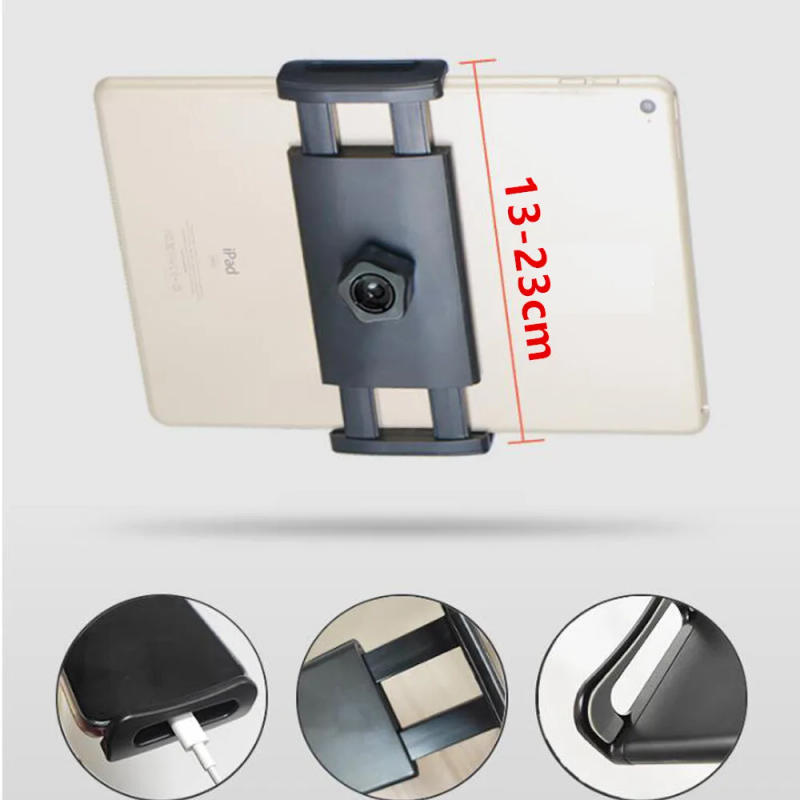 Description Picture 3 of itemUniversal for iPad Air Pro 11 12.9 Iphone Xiaomi Samsung Tablet Stand Holder Laptop Stand Mount Clamp Clip Stand Bracket 4-13 in