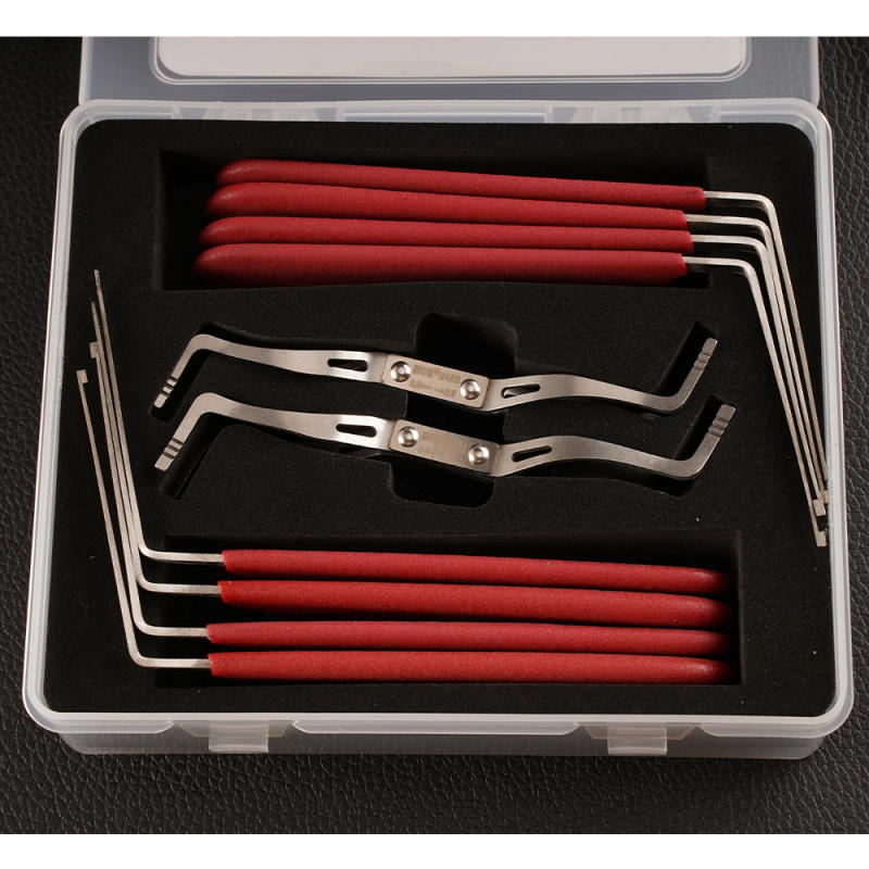 Description Picture 2 of itemHigh Quality Non-slip Handle hardware tools L Type 8 Pieces Pin Set