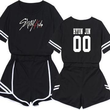 Two Piece Set Women Straykids Pity Twinset Motion Suit Suit-dress Leisure Time Self-cultivation Short Skirt Stray Kids Manac