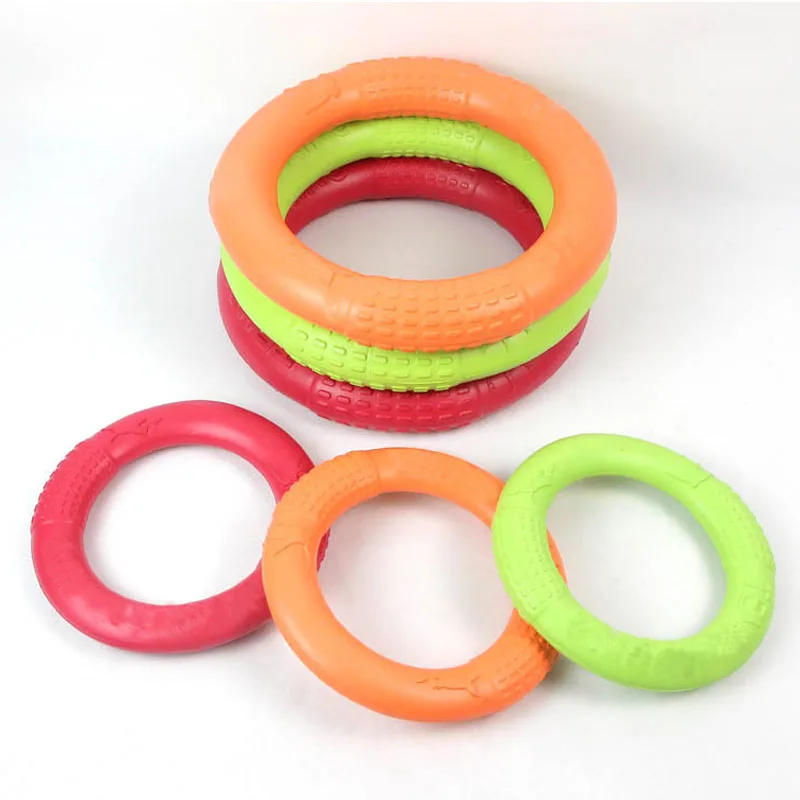 Description Picture 6 of itemDog Toys Pet Flying Disk Training Ring Puller Anti-Bite Floating Interactive Supplies Dog Toys Aggressive Chewing