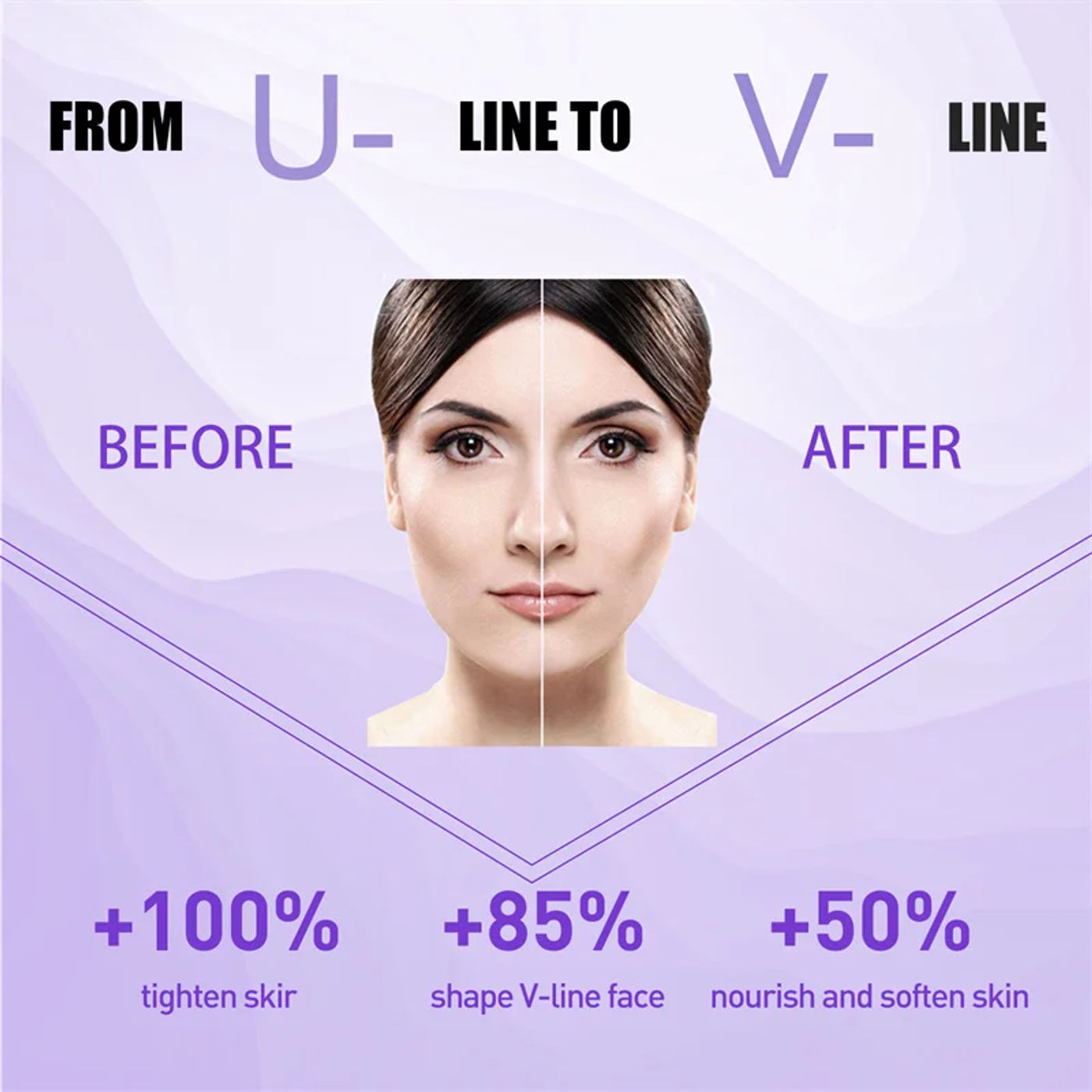 Description Picture 6 of itemFirming Face-lift Slimming Cream V-Shape Slimming Removal Masseter Muscle Double Chin Face Fat Burning Anti-aging Products 30g