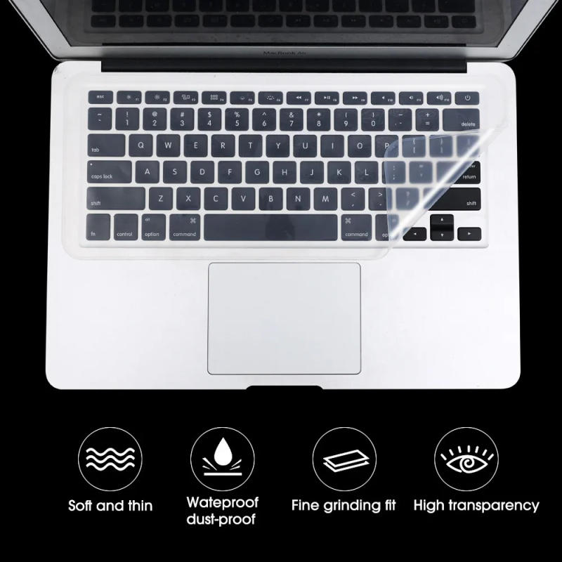 Description Picture 5 of item13-14 Inch 15-17 Inch  Universal Laptop Notebook Keyboard Silicone Cover Dustproof  Protective Waterproof Film