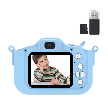Kids Camera 4000W Children Camera 1080P HD 2.0 Inch Screen USB Rechargeable with 32GB Memory Card Kids Birthday Christmas Gifts