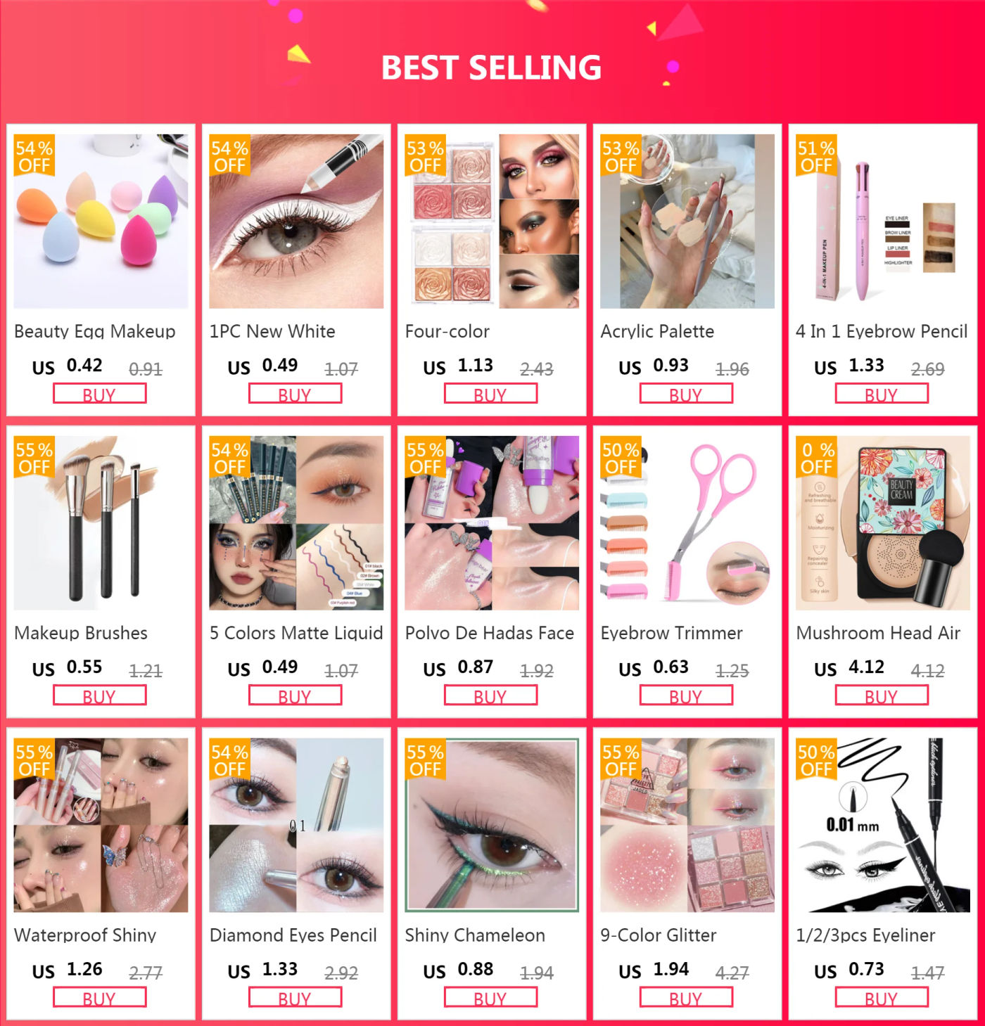 Description Picture 2 of itemPolvo De Hadas Face Body Highlight 3 Colors Cosmetics Highlighter Powder Shimmer Contour Blush Powder Face Makeup Fairy Powder