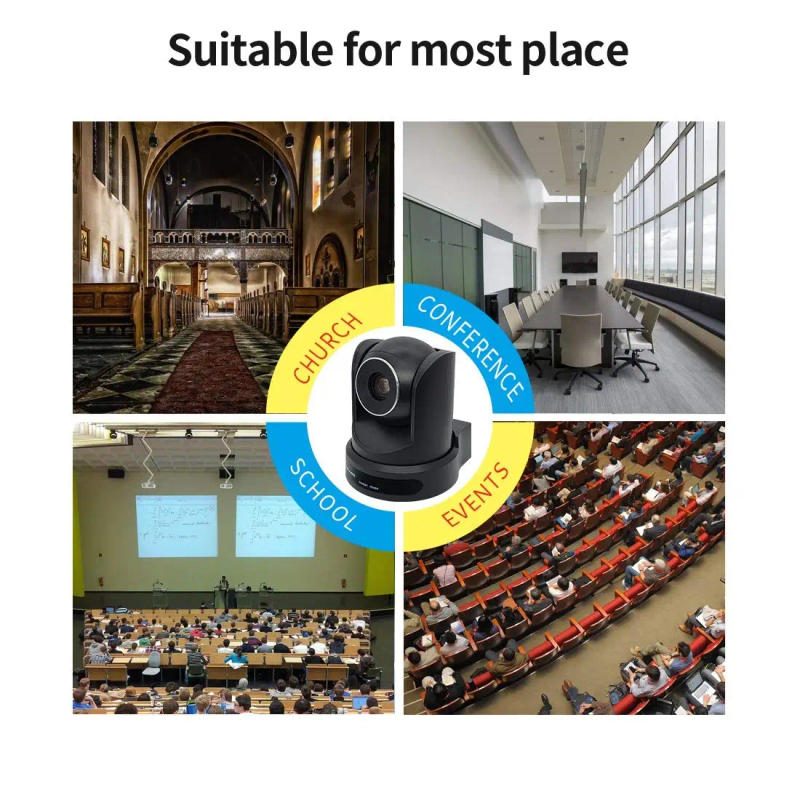 Description Picture 5 of itemConference Camera PTZ Video HD USB 10X+16X Digital Zoom For Educate Live Business Meeting Equipment Remote Teaching Telemedicine