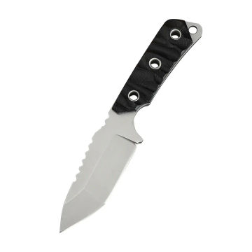 1pc High -hardness Mini Outdoor Straight Knife，Portable EDC Pocket Knife with Scabbard，Multi -purpose Camping Knife for Hiking