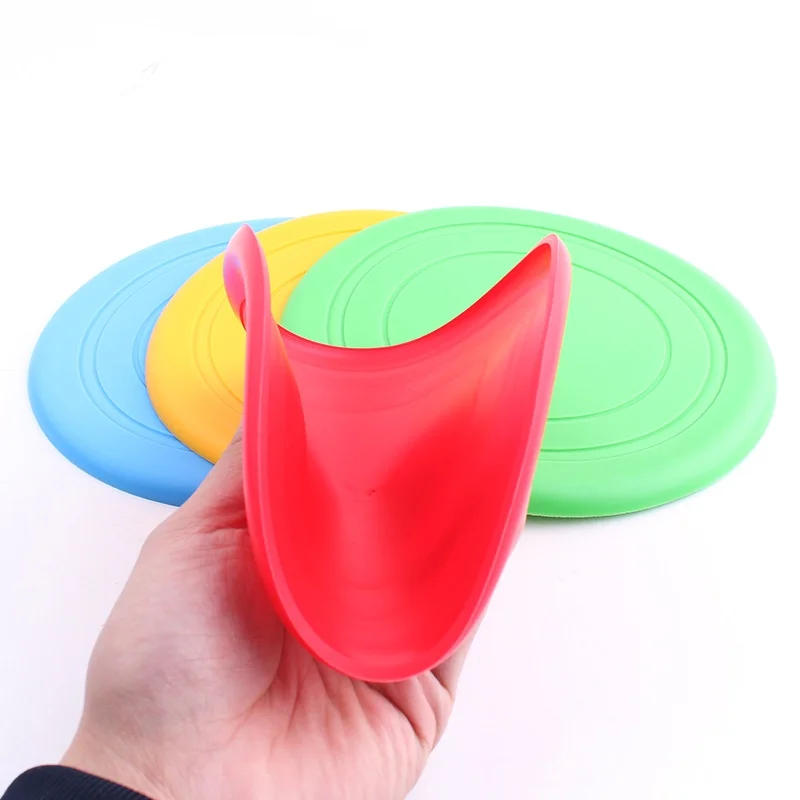 Description Picture 5 of itemPet Bite Resistant Frisbee Toy Dog Silicone Soft Frisbee Special Training Pet Toy