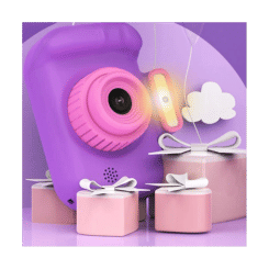 Children's Camera High-Definition 4000W Front Rear Dual-Camera 2 Inch 1080P HD Screen Digital Camera Photography, B