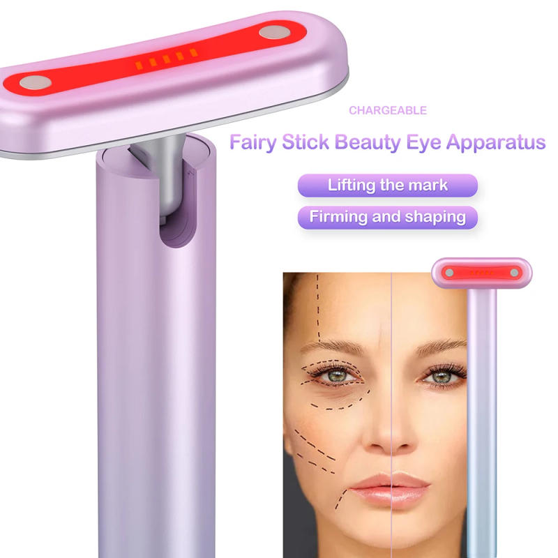 Description Picture 6 of itemLED RF EMS Microcurrent Eye Massage Instrument Heated Vibration Neck Eye Massager Anti Aging Wrinkle Face Lifting Beauty Device