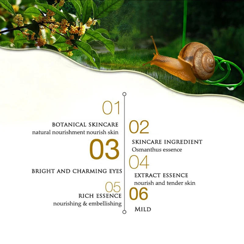 Description Picture 6 of item80PCS Gold Osmanthus Eye Mask Anti Wrinkle Brighten Dark Circles Moisturizing Eye Patch Skin Care Gel Patch Korean Cosmetics