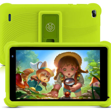 7 Inch Android Kids Tablet PC For Study Education Children Tablet With Silicone Case 2+32GB Google Play WiFi Tablet with Holder