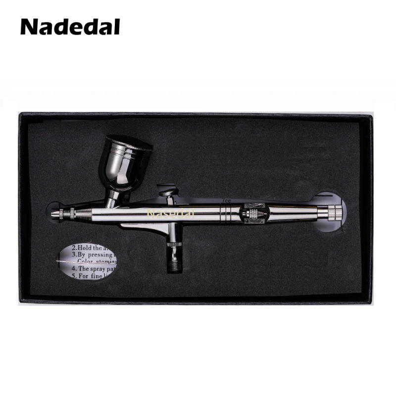 Description Picture 4 of itemGravity Dual-Action Airbrush 0.3mm 7cc Black Color Spray Gun for Art Craft Model