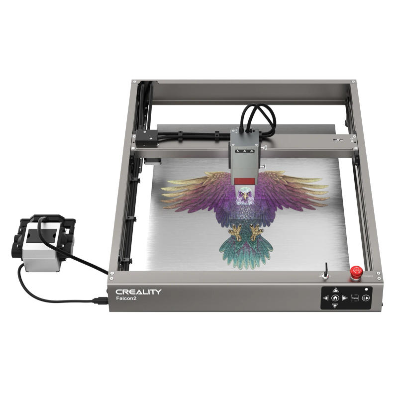 Description Picture 3 of itemCreality  Falcon Laser Engraver 10W/22W Laser Power with 400x415mm Engraving Area  Suitable for Cardboard Wood Bamboo Leather