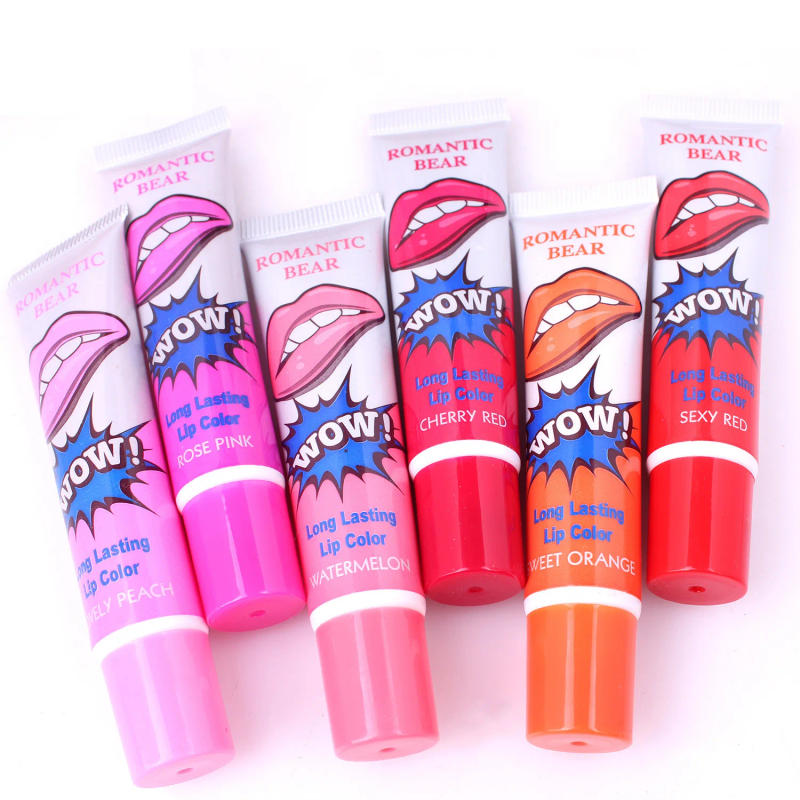 Description Picture 5 of item6 Colors Amazing Peel Off Liquid Lipstick Waterproof Long Lasting Lip Gloss Tint Moisturizing Tear Off Lip Stain Makeup Cosmetic