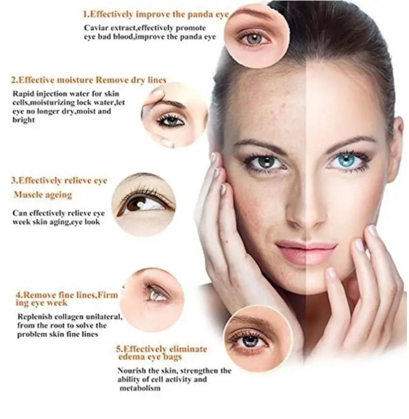 Description Picture 5 of itemHorse Oil Firming Eye Cream for Dark Circles&wrinkles& Fat Granule & Anti-aging Eye Essence Remove Dark Circles Eye Cream