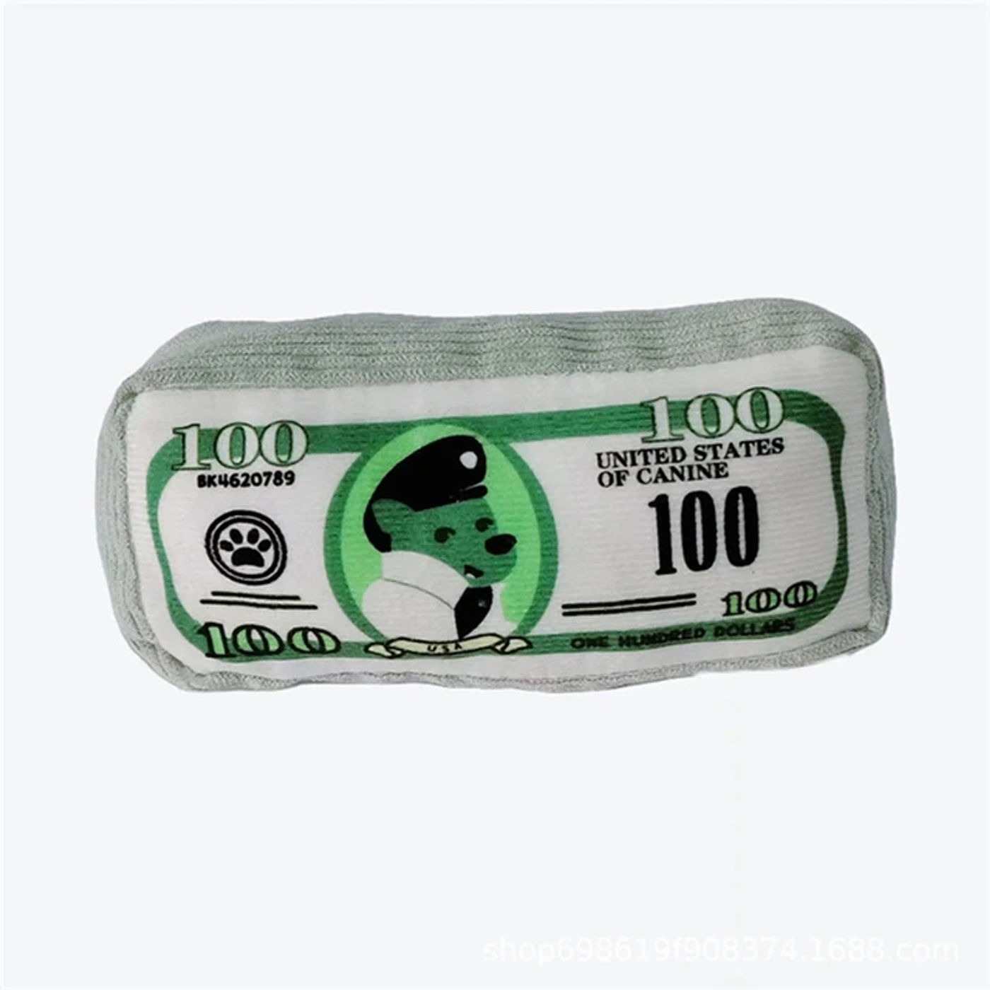 Description Picture 5 of itemPlush Dog Toys Funny Squeaky Sounding Paper Resistance To Bite Chew Dog Toys Clean Teeth Pet Supplies